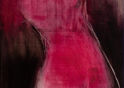 Λάδι σε ξύλο διαστάσεις : 37 Χ 25 εκ.