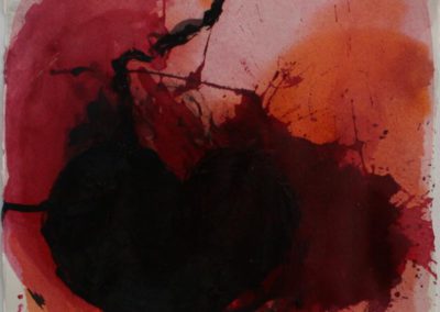 ακουαρέλα, μελάνι, διαστάσεις: 24Χ25 εκ.