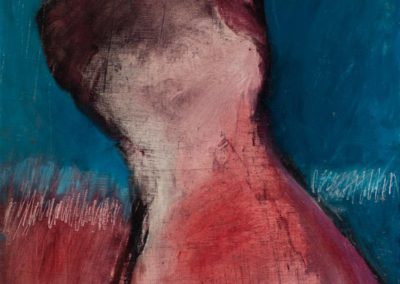 Λάδι σε ξύλο διαστάσεις : 42 Χ 32 εκ.