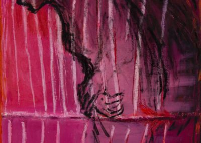 Λάδι σε ξύλο διαστάσεις : 42 Χ 32 εκ.