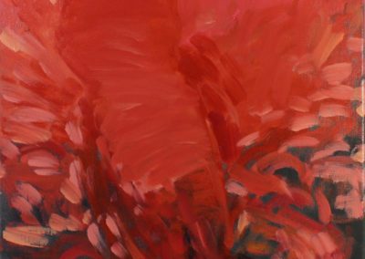 oil on canvas, dimensions: 50X35 cm.