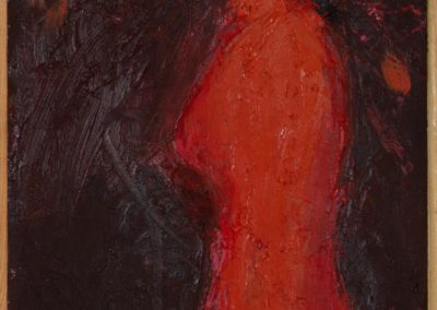 Oil on canvas, dimensions: 31X22cm.